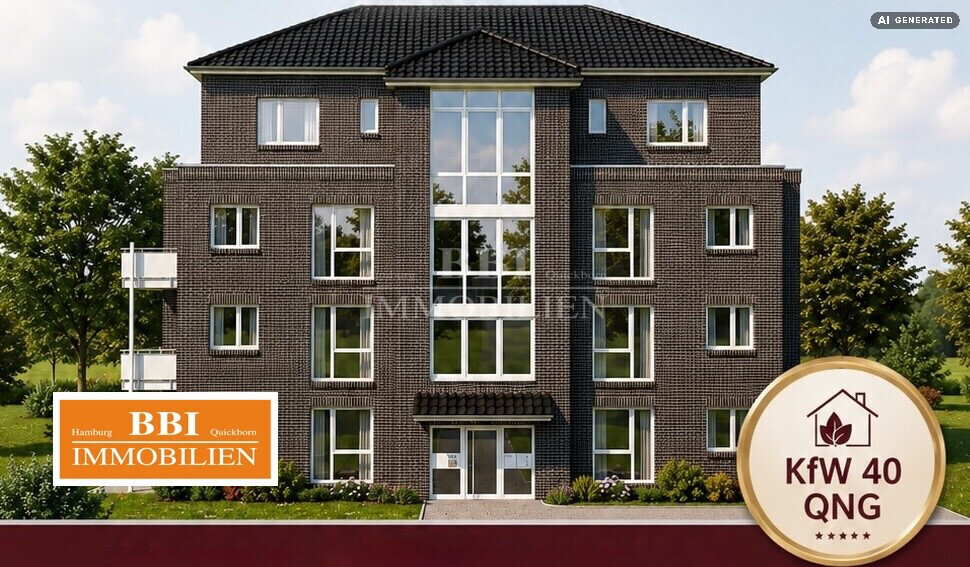 KFW40- Neubau - Nähe Norderstedter Stadtpark - 2 Zimmer mit Balkon - Photo 2